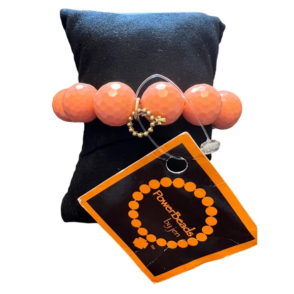 Faceted Agate with hot pink enameled flamingo - Picture 3 of 4